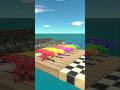 TYRANNOSAURUS REX COLORS MINES TEST Who Will Survive? - ARBS #dinosaur #jurassicworld #games