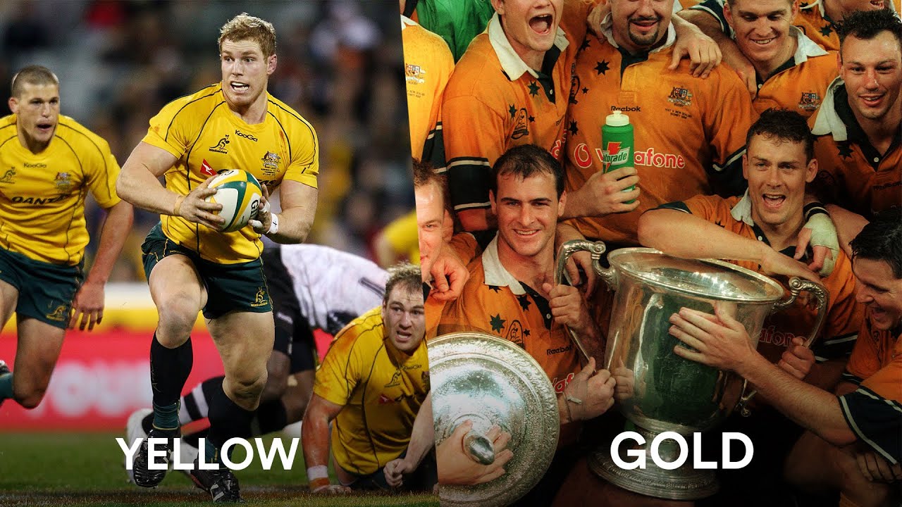 Should the iconic Australia rugby shirt be yellow or gold? | Rugby