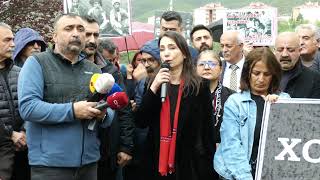 Tülay Hatimoğulları, 1937 - 1938 Dersim Olayları Nedeniyle Yapılan Anmaya Katıldı / Tunceli I