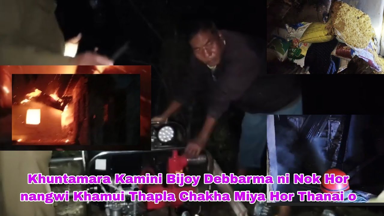 Khamui Thapla Chakha Bijoy Debbarma ni Nok Achumsa Hor Nangma bai Khuntamara Kamini