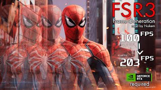 DLSSG/DLFG to FSR3 FG mod by Nukem test (Spiderman Remastered)