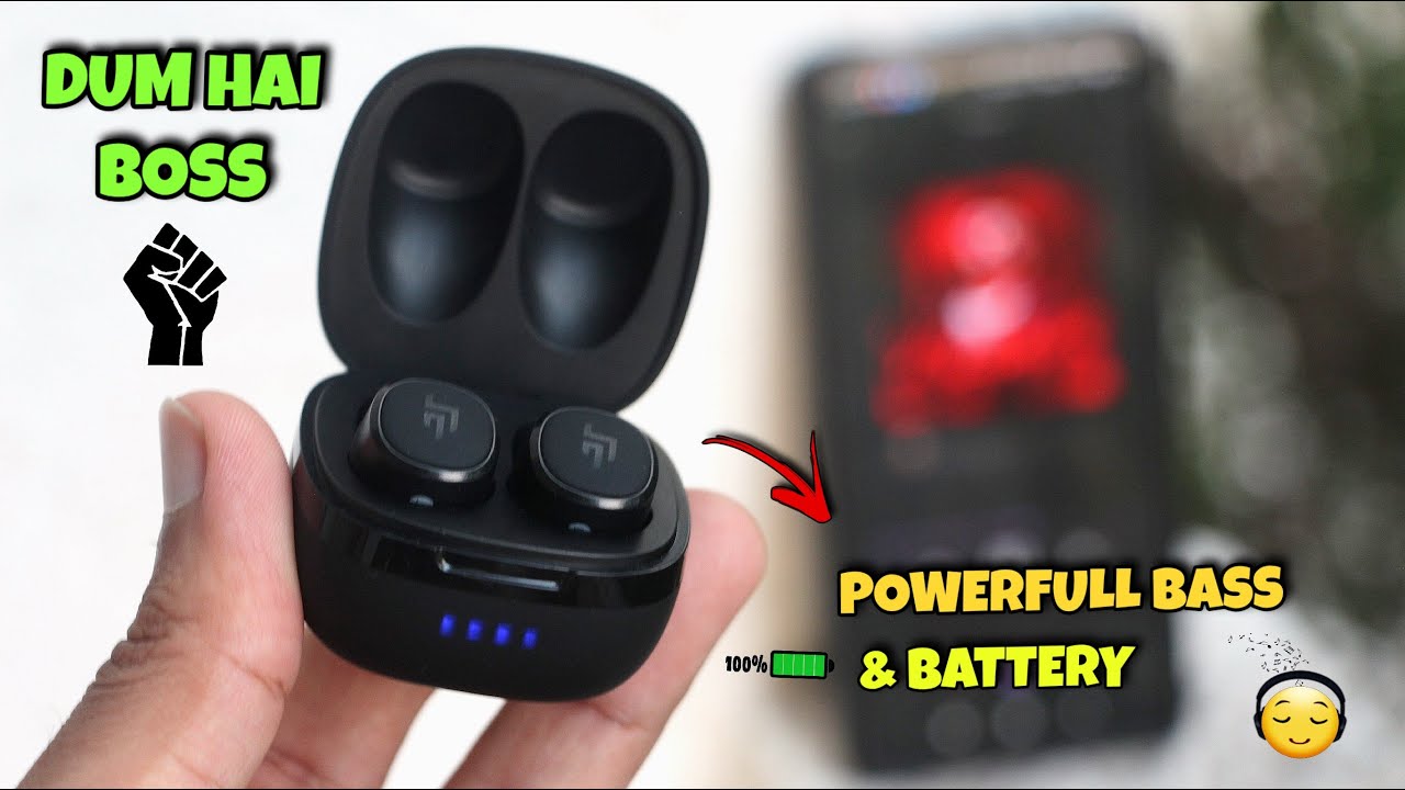 Zabardast🔥Earbuds With Powerfull BASS & Battery Backup ft. Crossbeats Urban 2020 [Unboxing+Review]