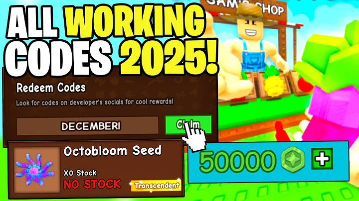 *NEW* ALL WORKING CODES FOR GROW A GARDEN IN DECEMBER 2025! ROBLOX GROW A GARDEN CODES