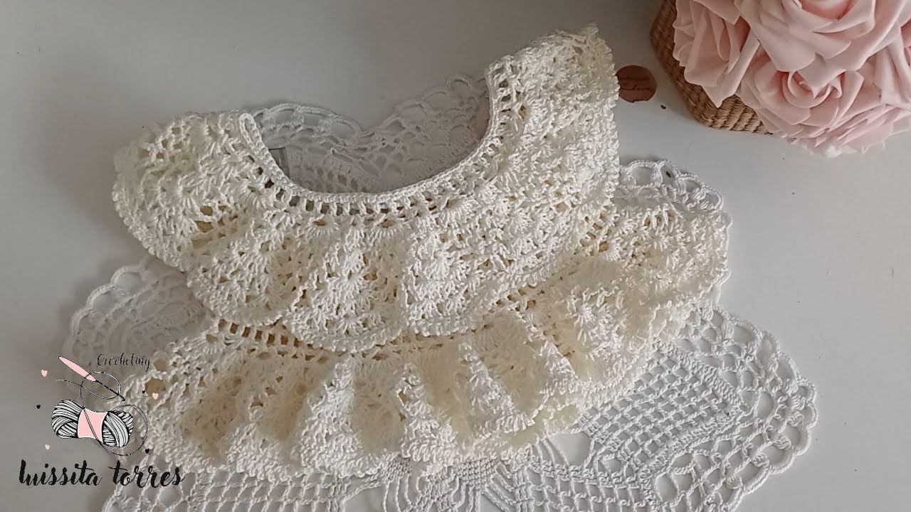 ¡Demasiado Bonito!🥰 Patrón de Crochet para bebés coquetas luciendo a la Moda.Fácil y Rápido de tejer