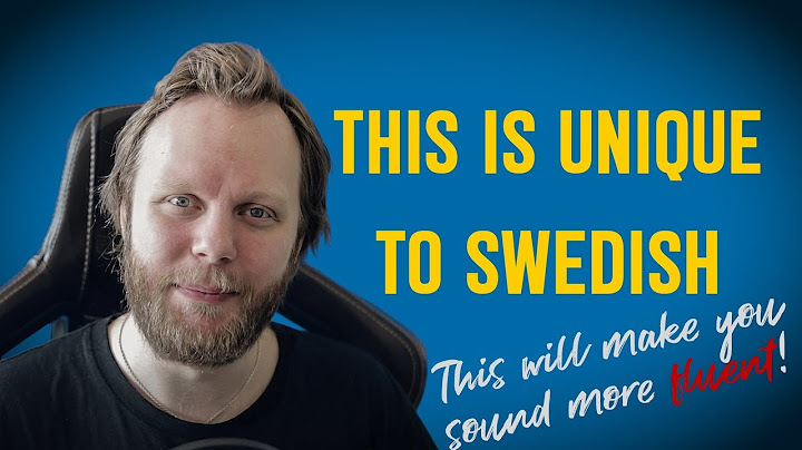 This is UNIQUE to SWEDISH (Ha-bortfall)