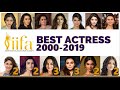 IIFA Awards | Every Best Actress Winner | 2000-2019 | Rani | Vidya | Aishwarya | Deepika | Alia