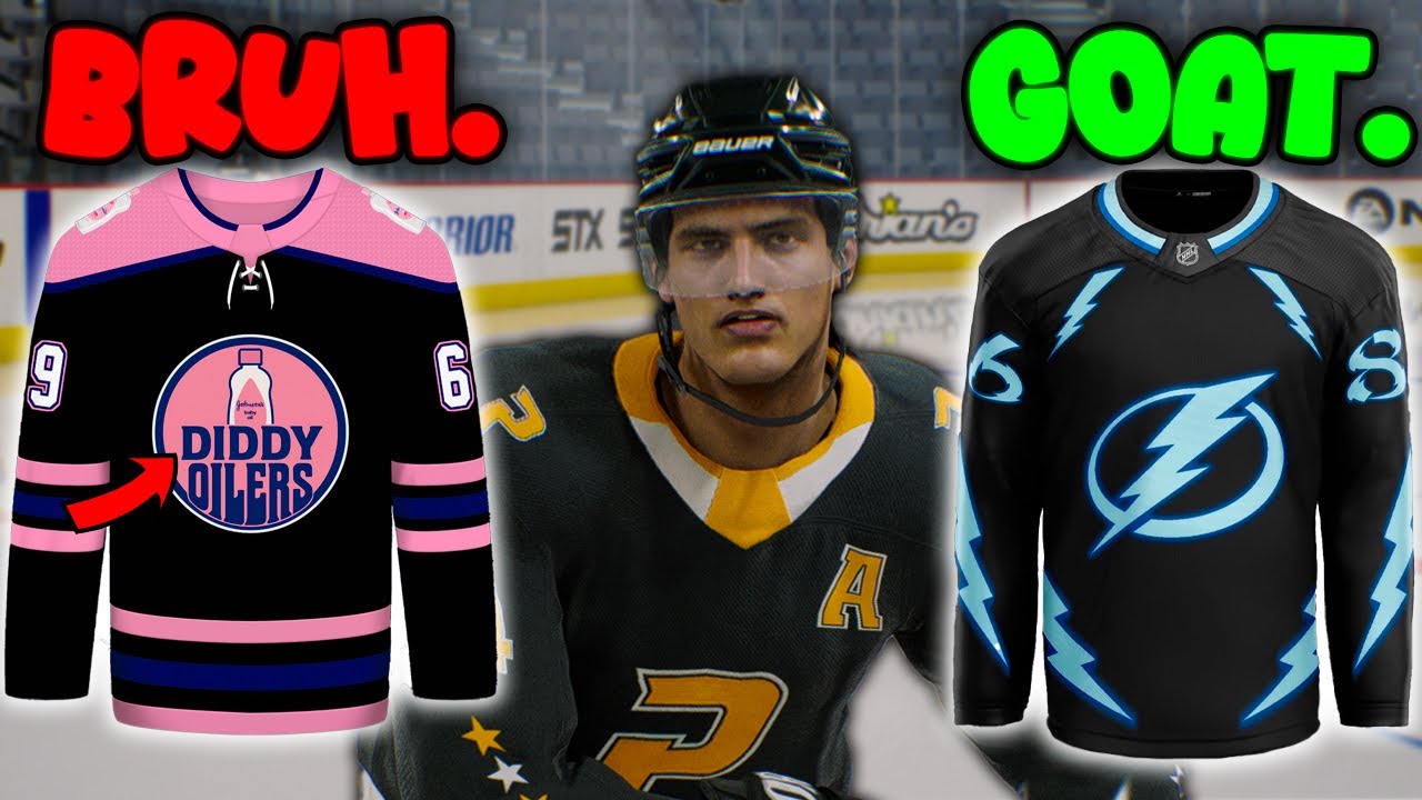 Рейтинг САМЫХ ДИКАЯХ хоккейных майок всех времен!