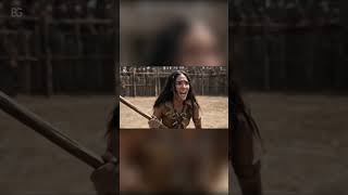 Primitive Warrior vs Massive Dinosaur #survival #fight #shorts