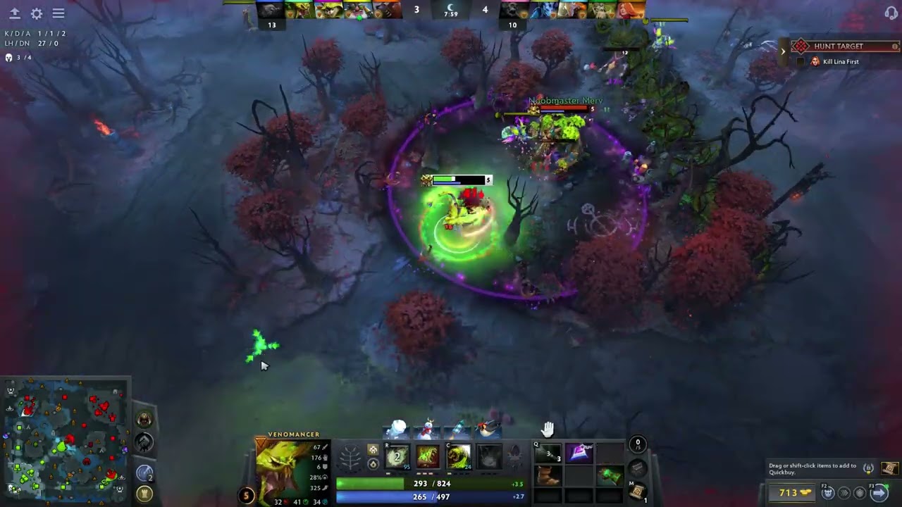 Dota 2 2025 Hero' VENOMANCER support kob haha WINNER tae ot ban PVP pong vut winner