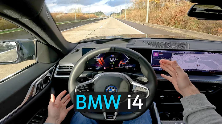 2024 BMW i4 eDRIVE40 GRAN COUPÉ 340 HP POV TEST DRIVE