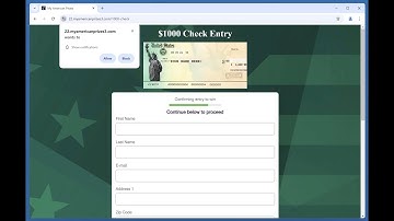 myamericanprizes3.com ads - how to remove?