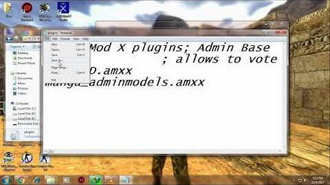How to install admin mod in cs 1.6(2017)  works 100%