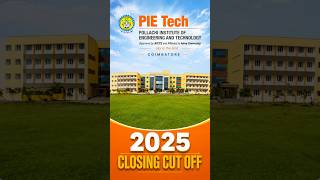 🔥 Pollachi Institute of Engineering &amp; Technology⚡ CSE Cut Off 2025 | TNEA 2026 Students Must Watch