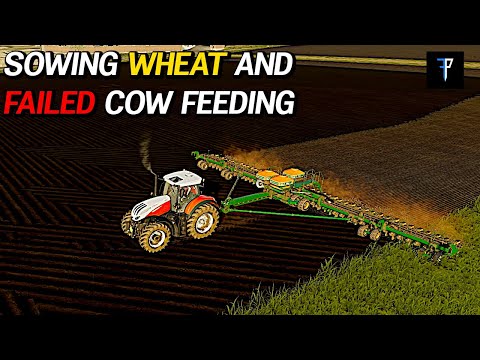Farming Simulator 19 | Wheat Sowing, Fail Wagon Mixer | Timelapse #11
