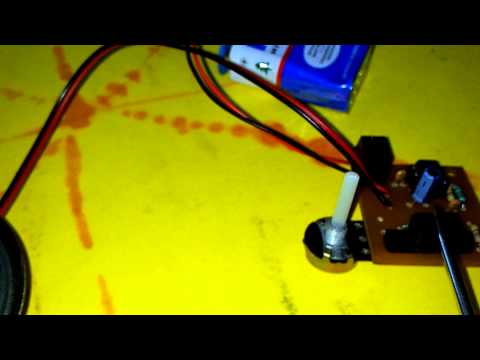 Smoke Alarm using 555 Timer IC