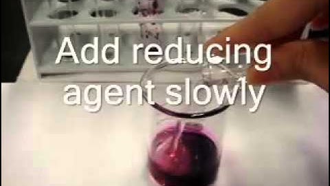 Oxidising Agent - Acidified aqueous potassium manganate (VII)