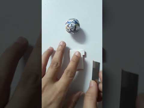 DIY football keychain