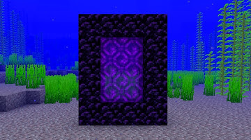 What If You Create a Nether Portal Underwater??