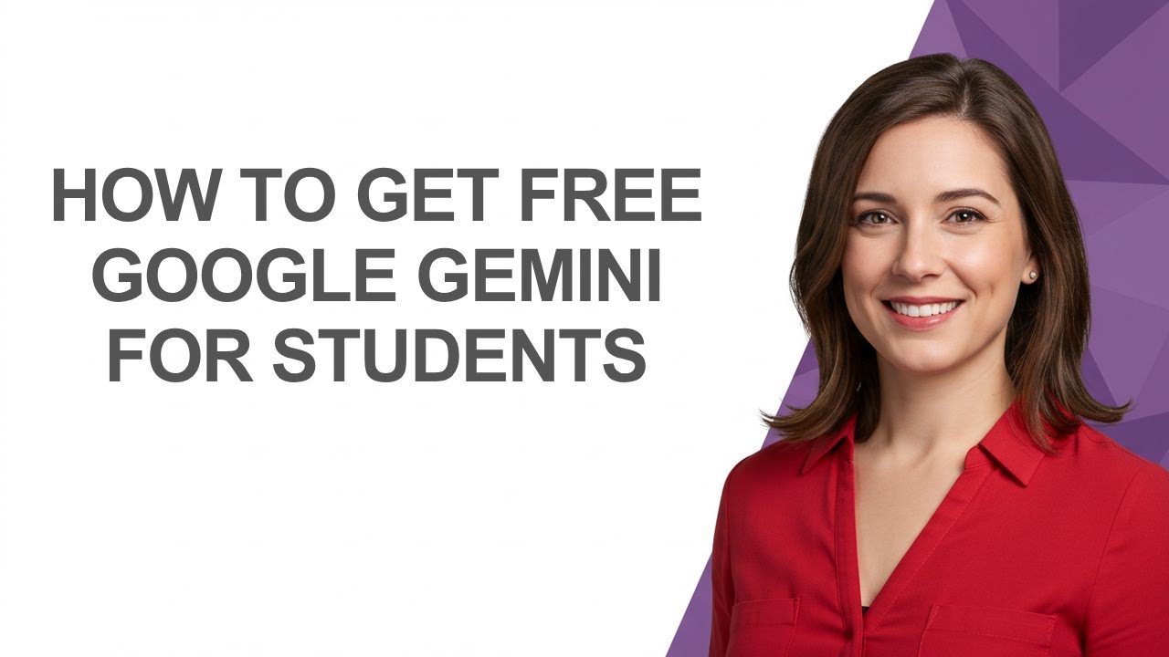 How to Get Free Google Gemini for Students - AshleyHowTo