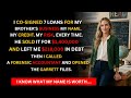 I Co-Signed Every Loan That Built His $1.4M Business — He Sold It and Left Me $218K in Debt