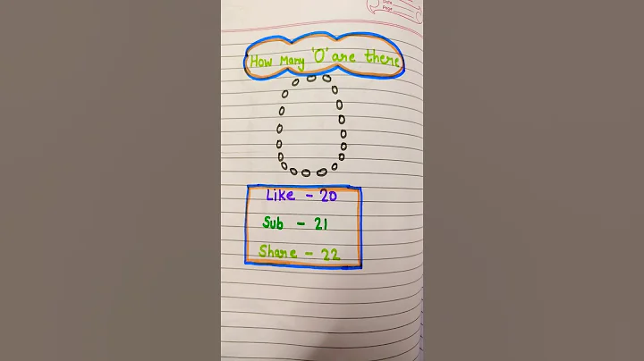 how many '0' are there?🤔🧐#art #shorts #writing #puzzle #challenge #trending