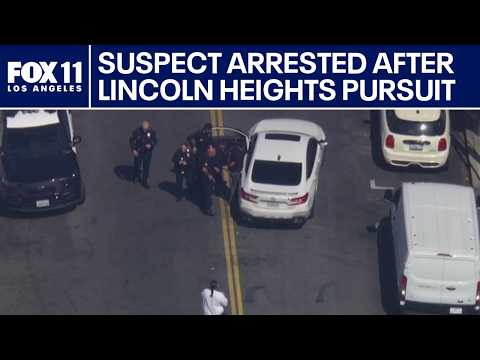 Pursuit of suspect accused of violating restraining order