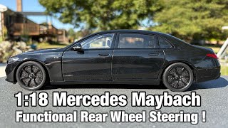 1:18 Diecast Mercedes-Benz Maybach S-Class S680 by Almost Real