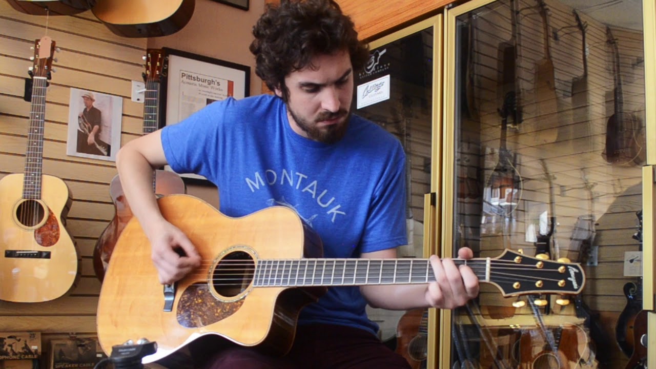 Acoustic Music Works - Bourgeois JOMC, Jumbo OM Cutaway, Sitka, EIR