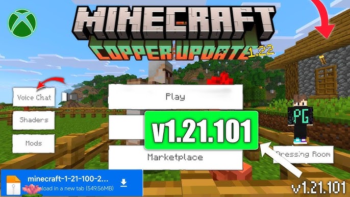 Minecraft PE 1.21.101 Official Version Released | Minecraft 1.21.101 Update  | MCPE 1.21.101 Patch - YouTube