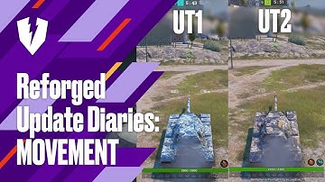 WoT Blitz. Reforged Update Diaries: Physics Rebuilt, Tank Movement Refined
