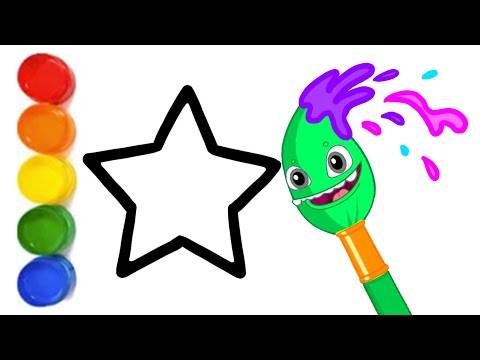 Apprenez les couleurs en français avec votre ami magique Groovy le Martien & Phoebe