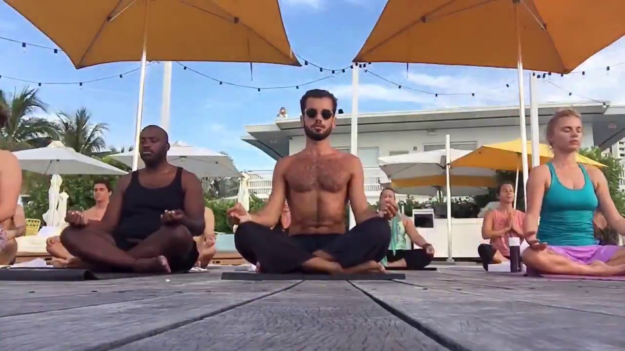 Outdoor Yoga TimeLapse at the Standard Hotel Miami Beach YouTube