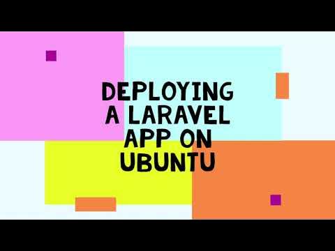 How to deploy a Laravel app on Ubuntu Server - YouTube