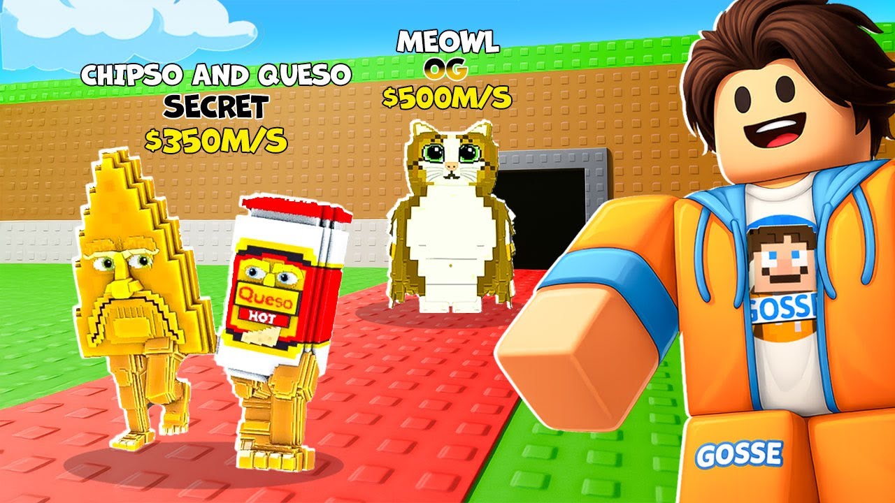 Jag Är Med I Steal A Brainrot OG MEOWL Eventet i Roblox