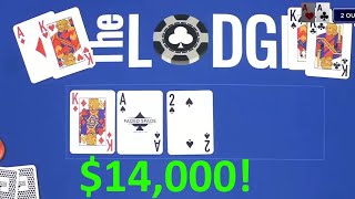 $14,000 in the Middle and I Flopped a Set!! Austin, TX Poker Vlog.
