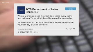 Waiting for money: Western New Yorker residents voice frustration with NY State unemployment system