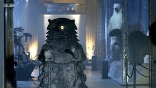 Stone Dalek vs Auton Rory | The Big Bang | Doctor Who