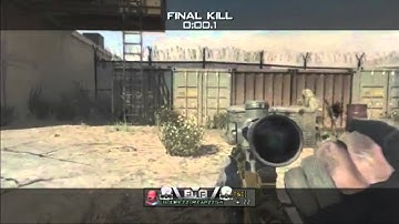 [MW3] Quick Scope 360 Final Kill Cam