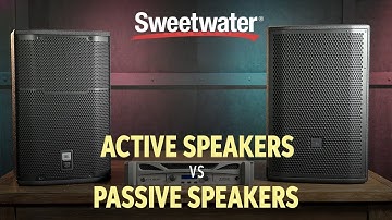 Active Speakers vs Passive Speakers 🔊 | Live Sound Lesson