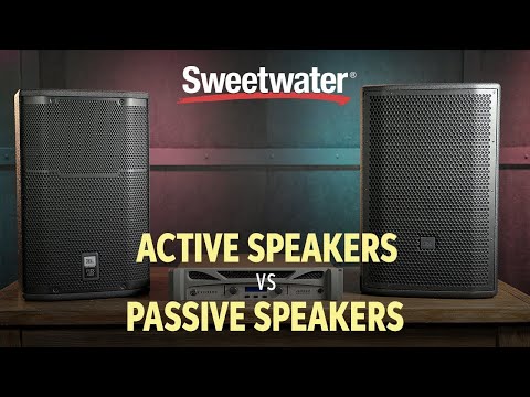 Video: Actieve En Passieve Luidsprekers: Wat Is Het Verschil?