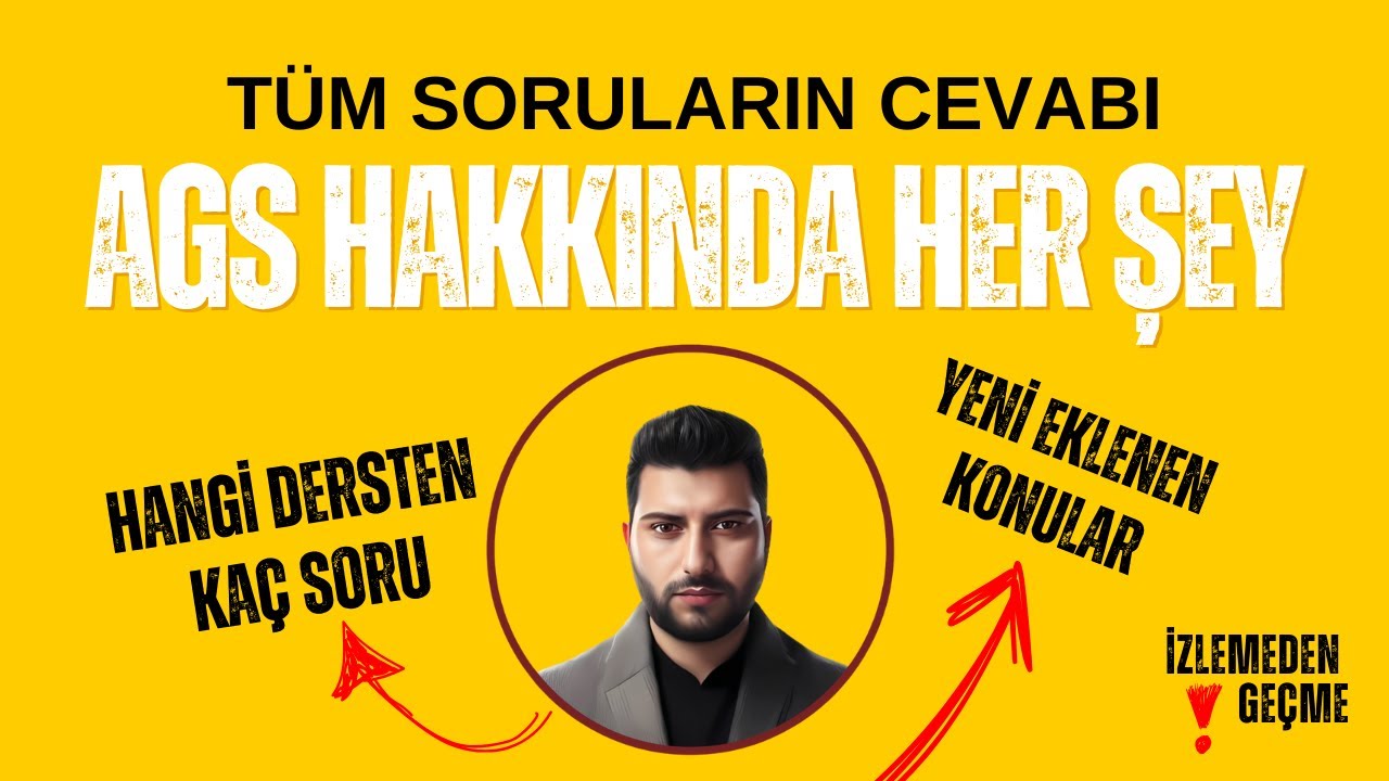 AGS HAKKINDA HER ŞEY