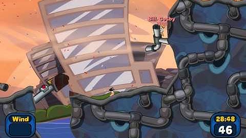 Worms Reloaded - Campaign Mission 4 - Walkthrough