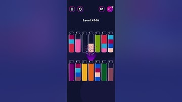 Get Color Level 4146 #watersortpuzzle #colorgames #watersortgame #watersort
