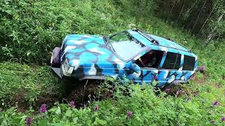 An annual off-road adventure Tula - Suvorov 2020. American, japanese and soviet cars in russian mud.