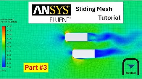 [ANSYS Fluent Tutorial] Sliding mesh Part 3 | Overtaking process (ANSYS Fluent 2020R1)