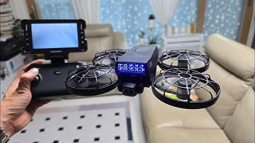 RC Drone WLRC M8 - unboxing & test fly #banggood