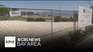 Long-awaited playgrounds under construction at San Francisco's Crane Cove Park