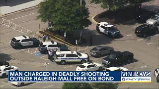 Man arrested in shooting outside Triangle Town Center