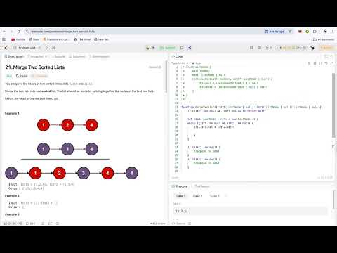 LeetCode 21: Merge Two Sorted Lists – Easy Linked List Solution Explained!