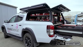 The Ultimate Electrician's Ute Canopy Setup ⚡